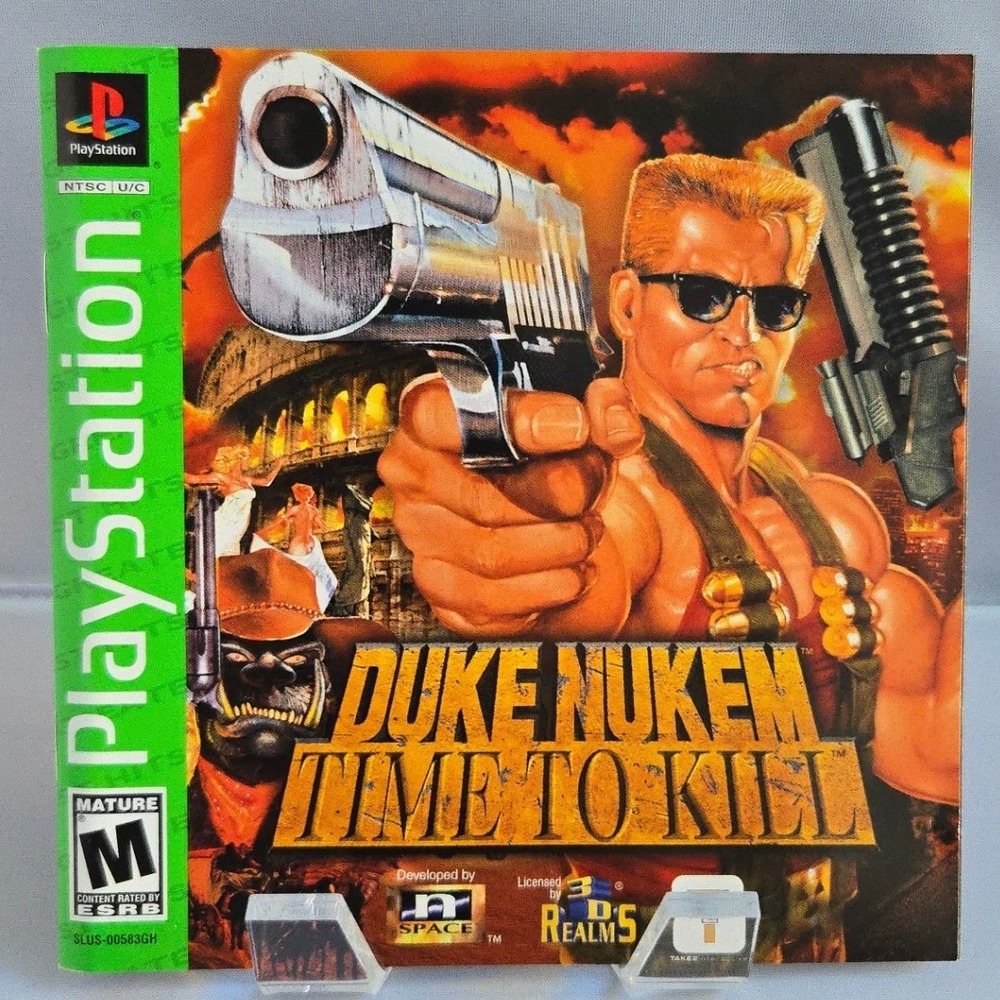Duke Nukem Time to Kill - Sony PlayStation 1 - Complete CIB W/ Manual Tested - Picture 5 of 8